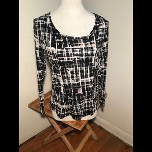 Vera Wang Long Sleeve Tee